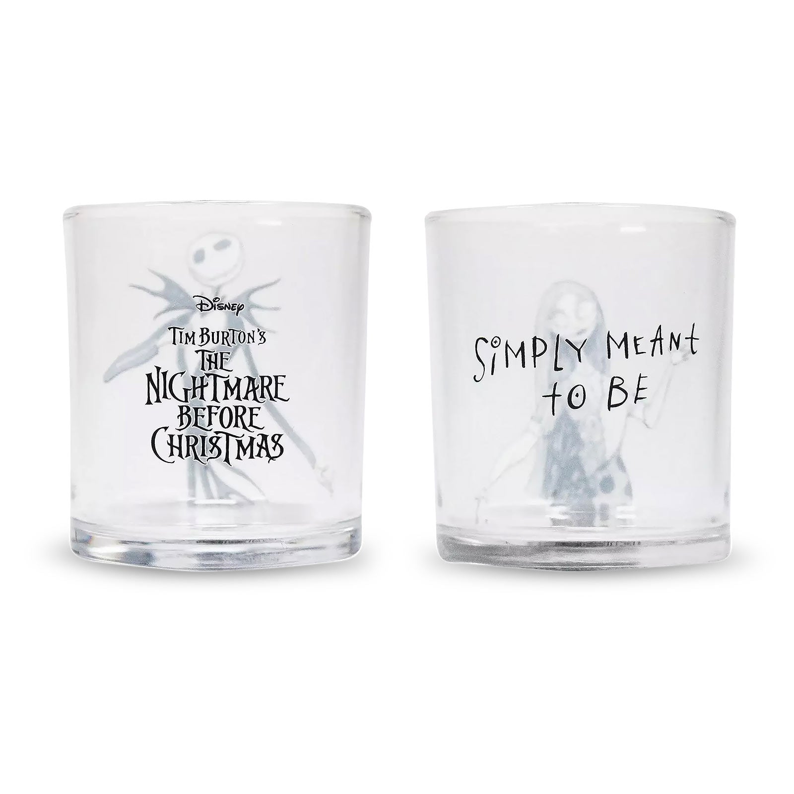 Produktbild Nightmare Before Christmas - Jack & Sally Gläser 2er Set