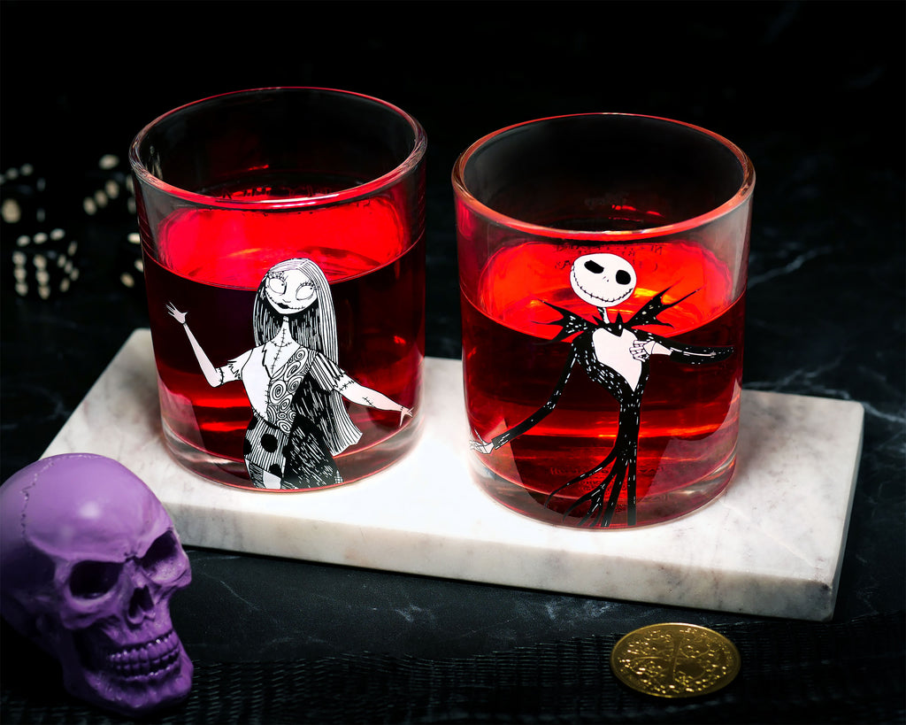 Produktbild Nightmare Before Christmas - Jack & Sally Gläser 2er Set