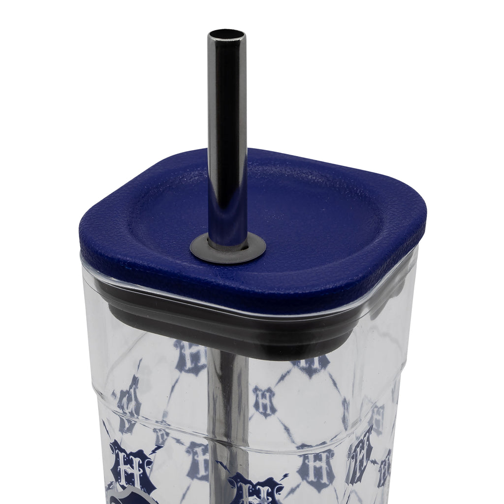 Produktbild Harry Potter - Hogwarts Wappen Becher mit Strohhalm
