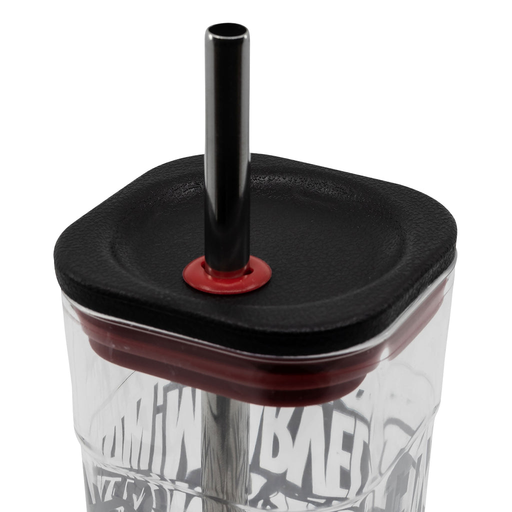Produktbild Marvel - Logo Becher mit Strohhalm