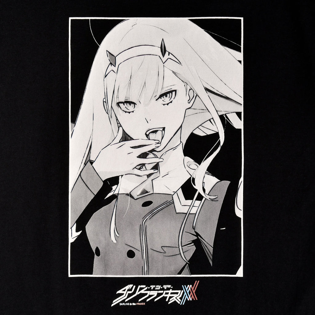 Produktbild Darling in the Franxx - Zero Two Black Crew T-Shirt schwarz