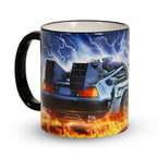 Produktbild Zurück in die Zukunft - DeLorean auf Zeitreise Tasse