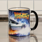 Produktbild Zurück in die Zukunft - DeLorean auf Zeitreise Tasse