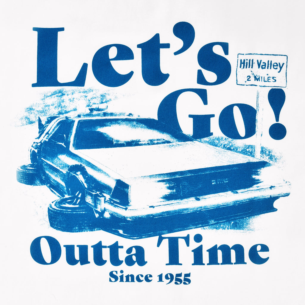 Produktbild Zurück in die Zukunft - Let's Go T-Shirt weiß