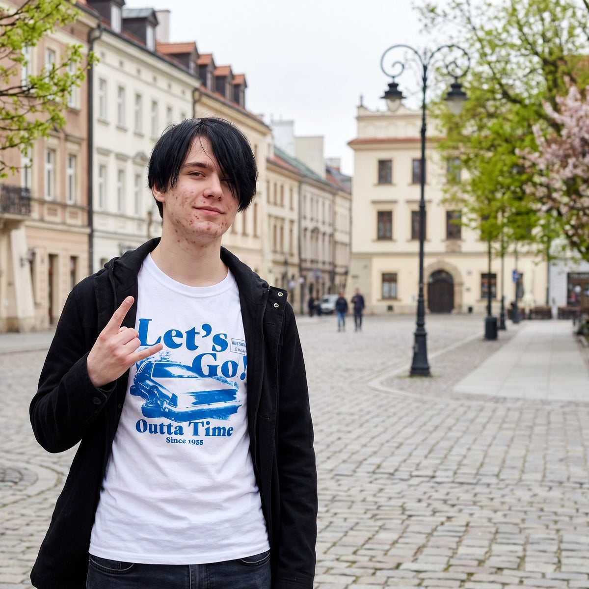 Produktbild Zurück in die Zukunft - Let's Go T-Shirt weiß