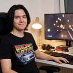 Produktbild Zurück in die Zukunft - Outatime Tour T-Shirt schwarz