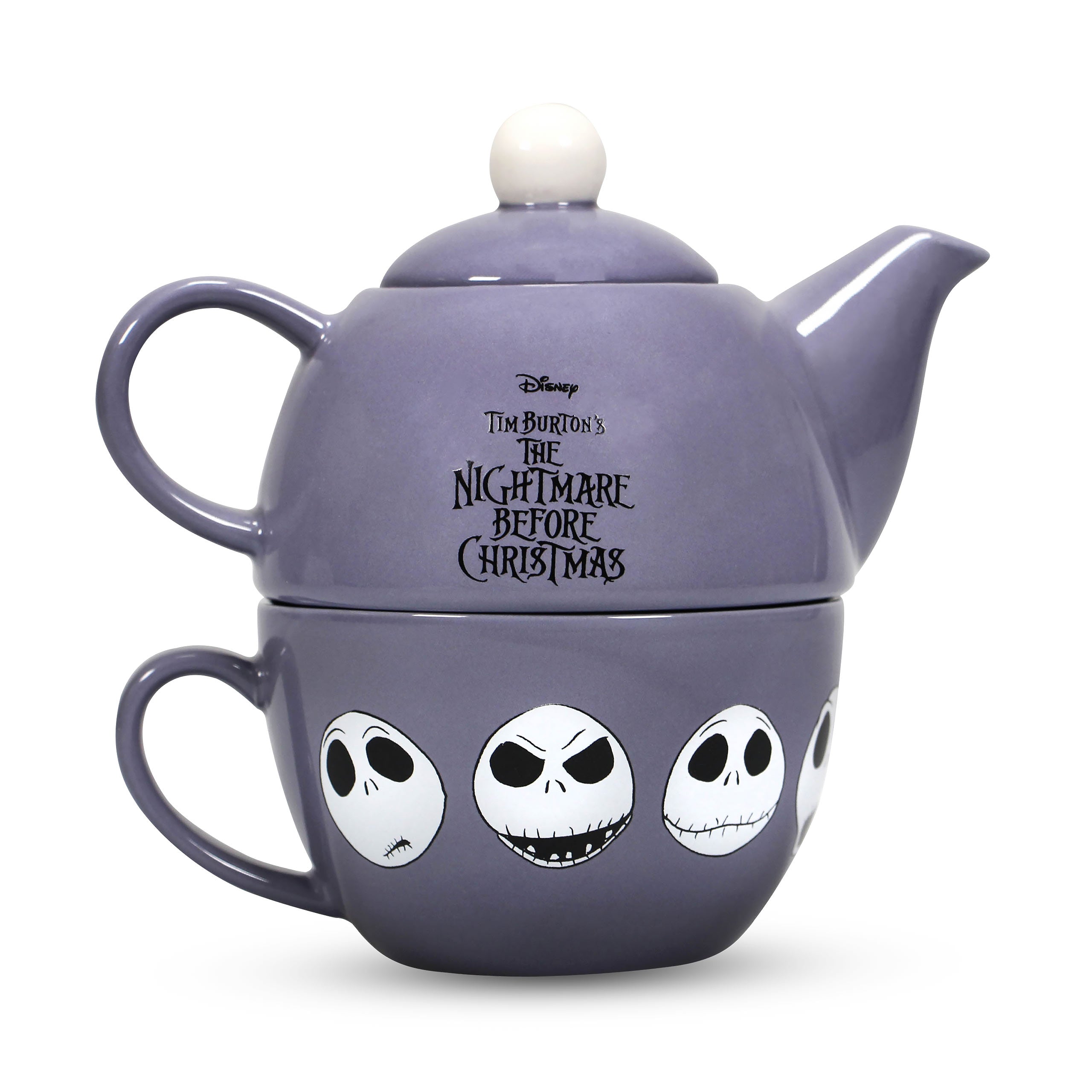 Produktbild Nightmare Before Christmas - Jack Teekanne mit Tasse