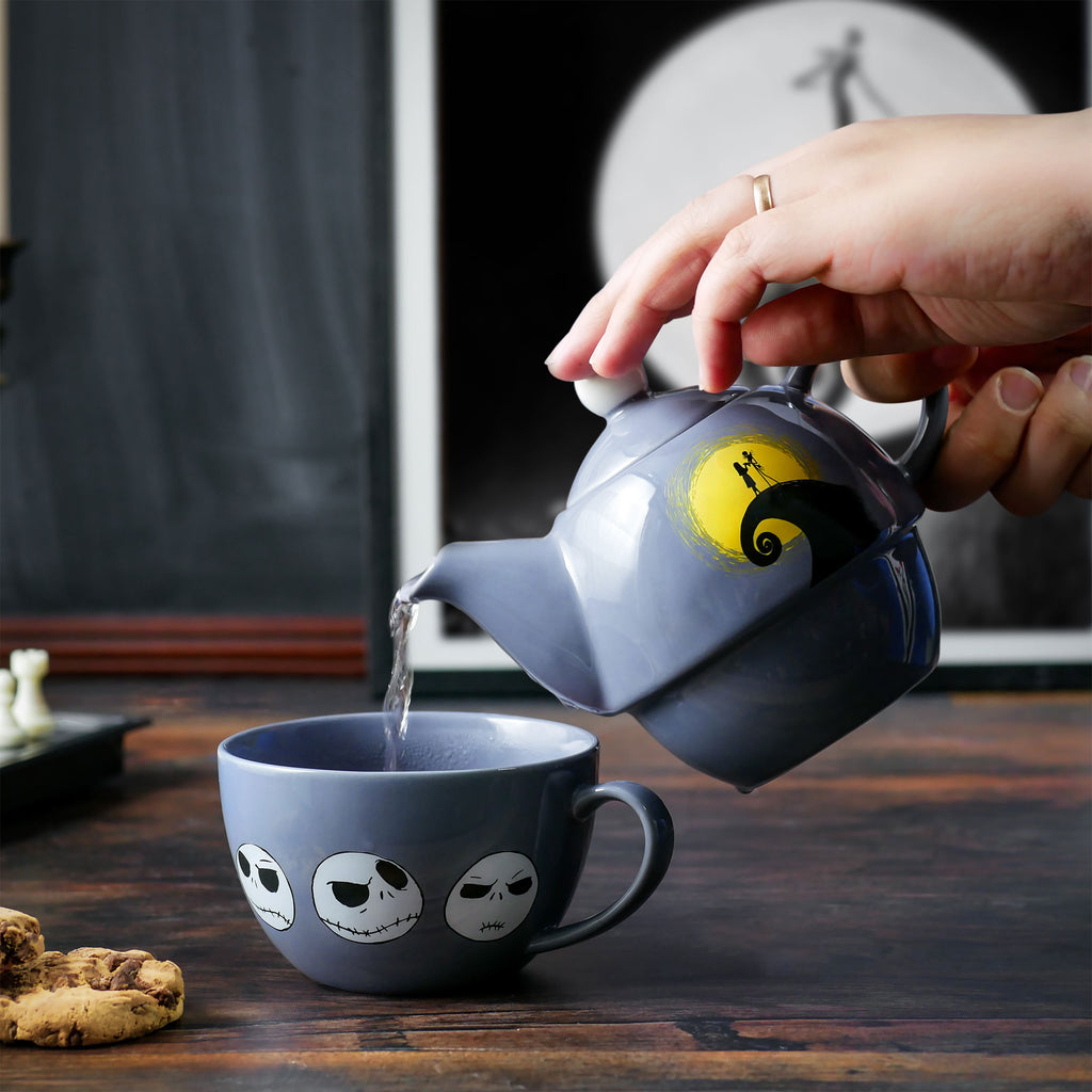 Produktbild Nightmare Before Christmas - Jack Teekanne mit Tasse
