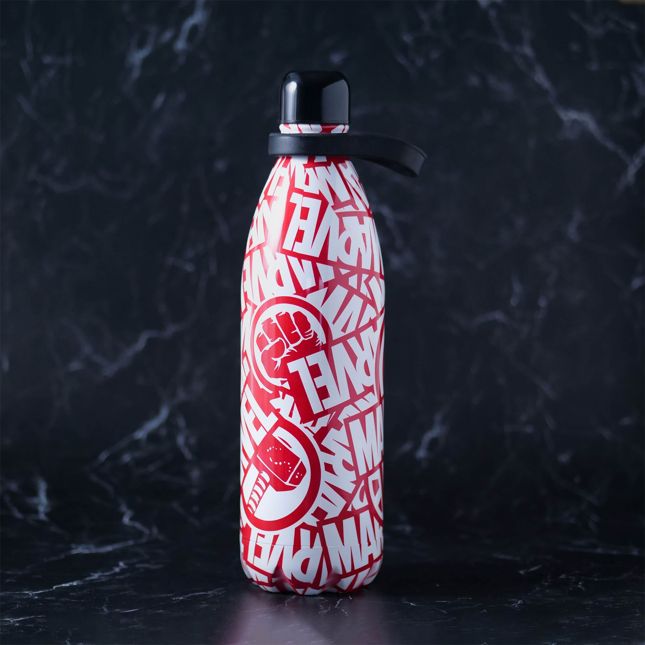 Produktbild Marvel - Logo and Icons Trinkflasche