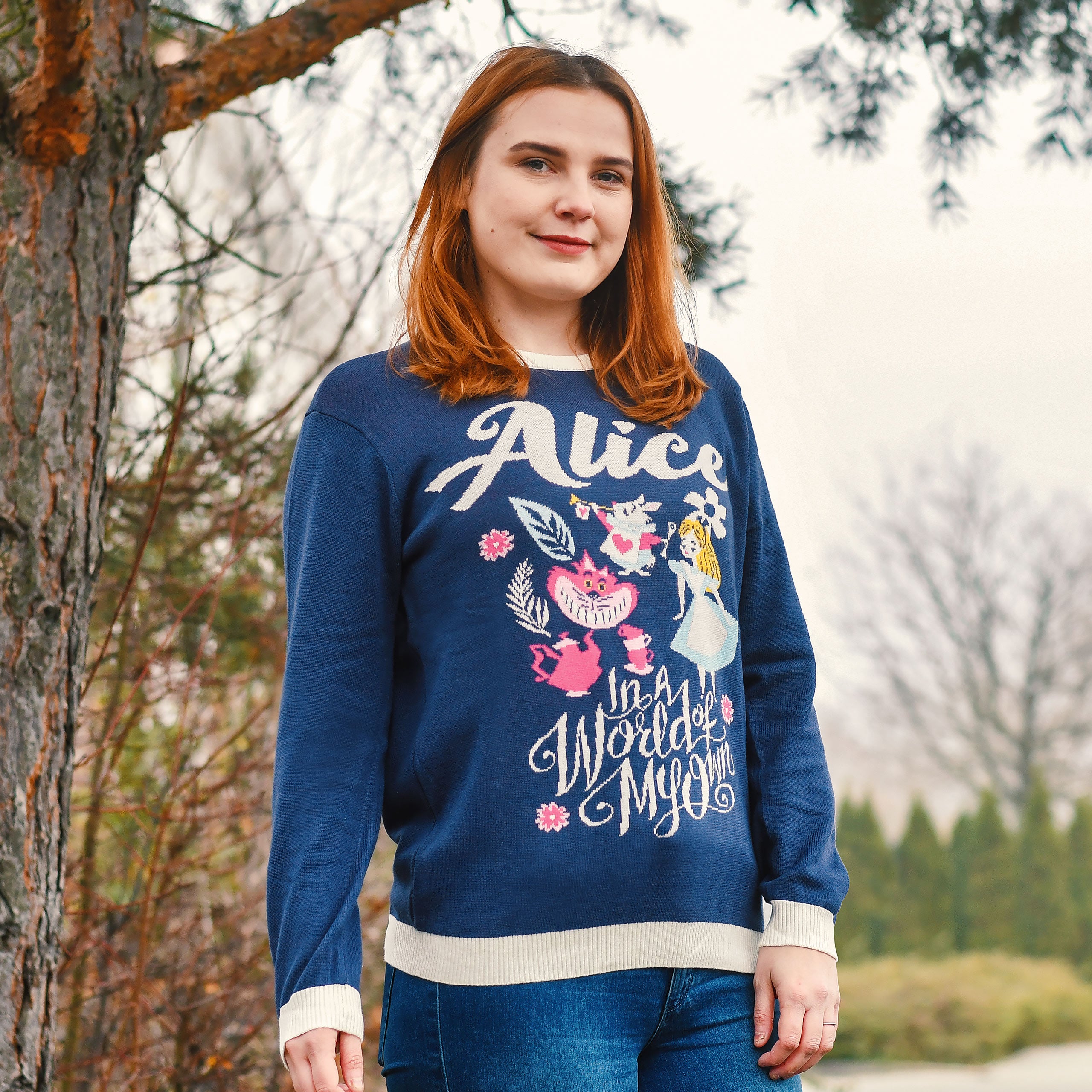 Produktbild Alice im Wunderland - In a World of My Own Strickpullover
