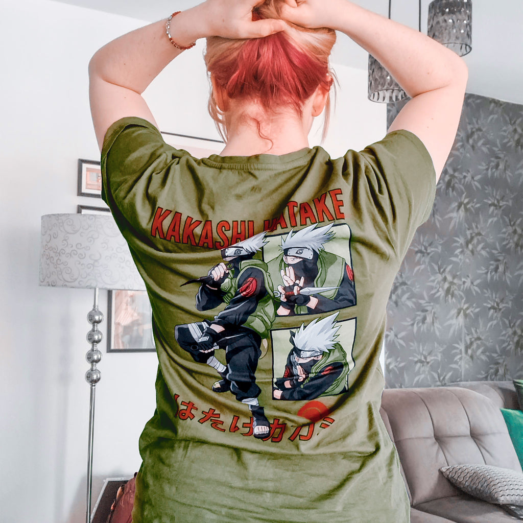 Naruto - Kakashi Hatake T-Shirt grün