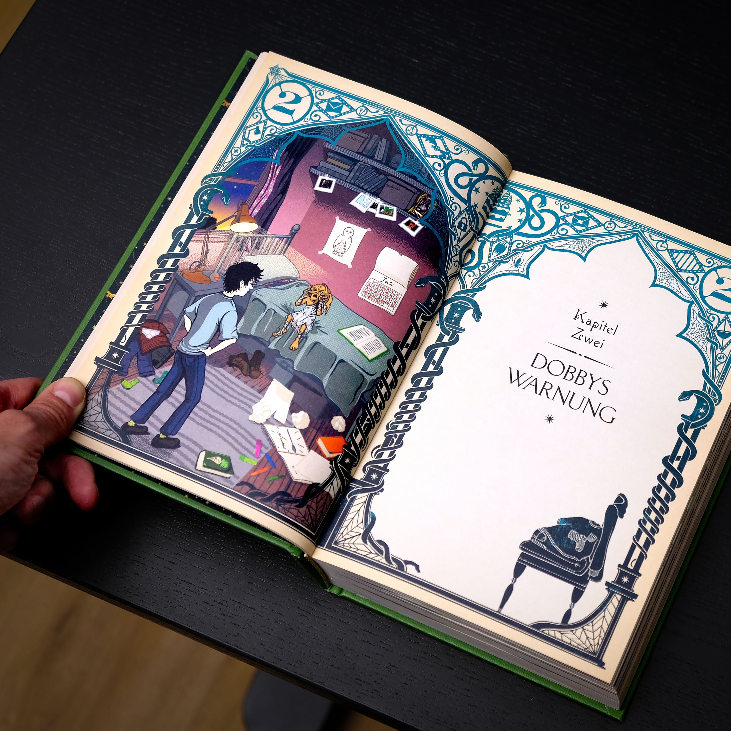 Produktbild Harry Potter und die Kammer des Schreckens - MinaLima Ausgabe