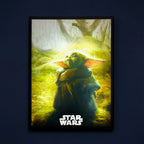 Produktbild Grogu Wandbild mit Licht - Star Wars The Mandalorian