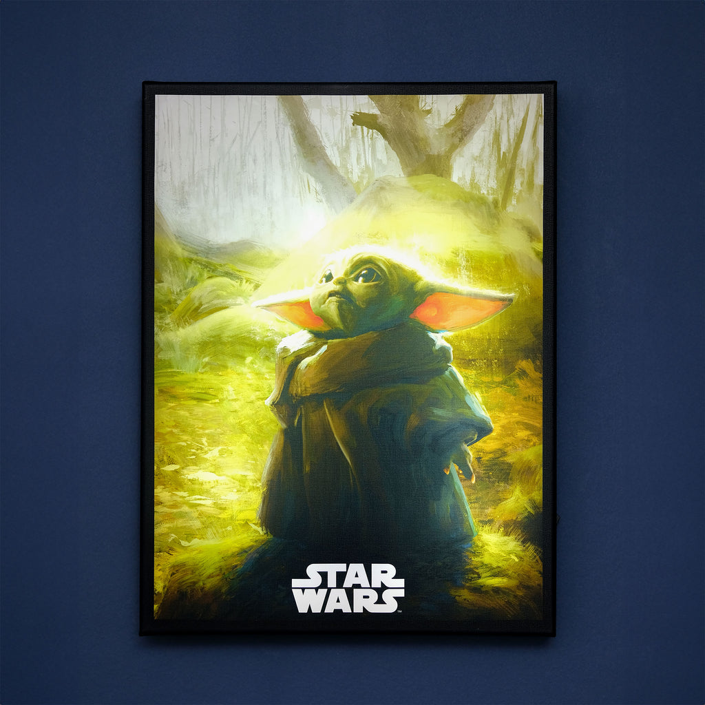 Produktbild Grogu Wandbild mit Licht - Star Wars The Mandalorian