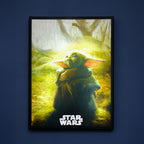 Produktbild Grogu Wandbild mit Licht - Star Wars The Mandalorian