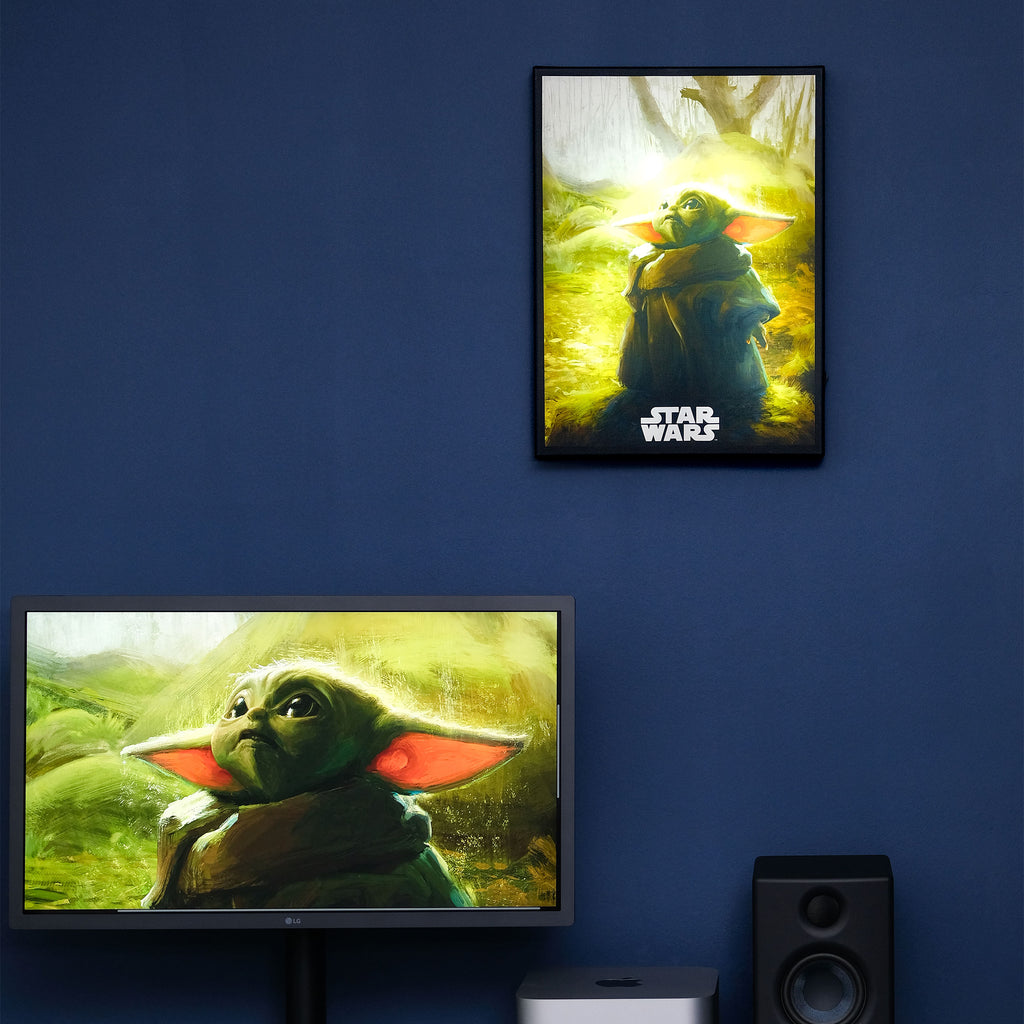Produktbild Grogu Wandbild mit Licht - Star Wars The Mandalorian