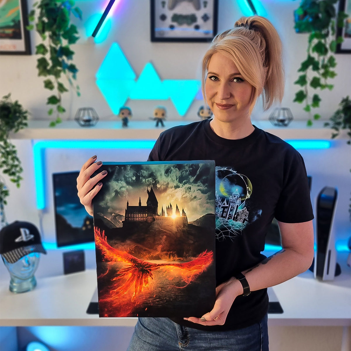 Produktbild Dumbledores Geheimnisse Wandbild mit Licht - Harry Potter