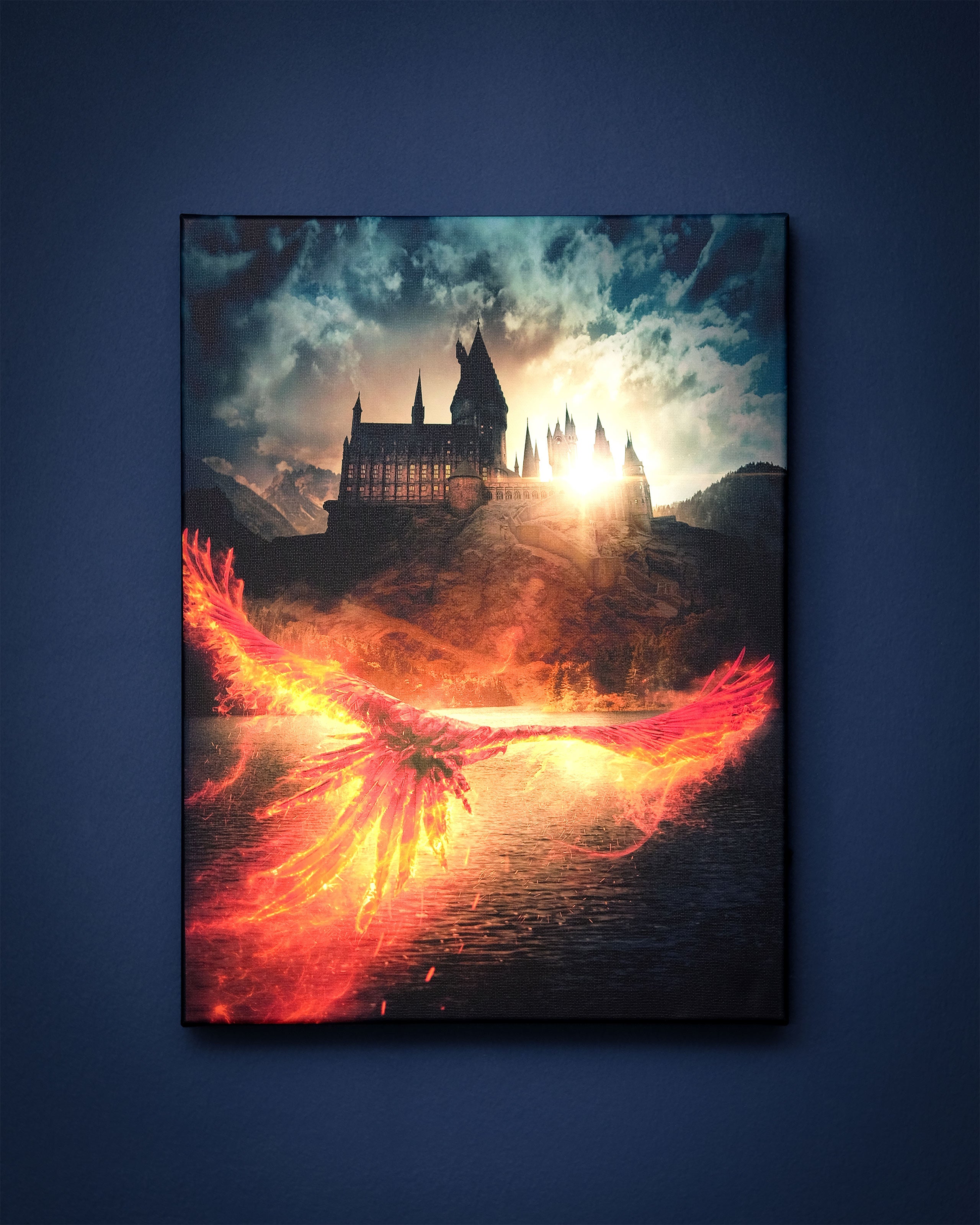 Produktbild Dumbledores Geheimnisse Wandbild mit Licht - Harry Potter