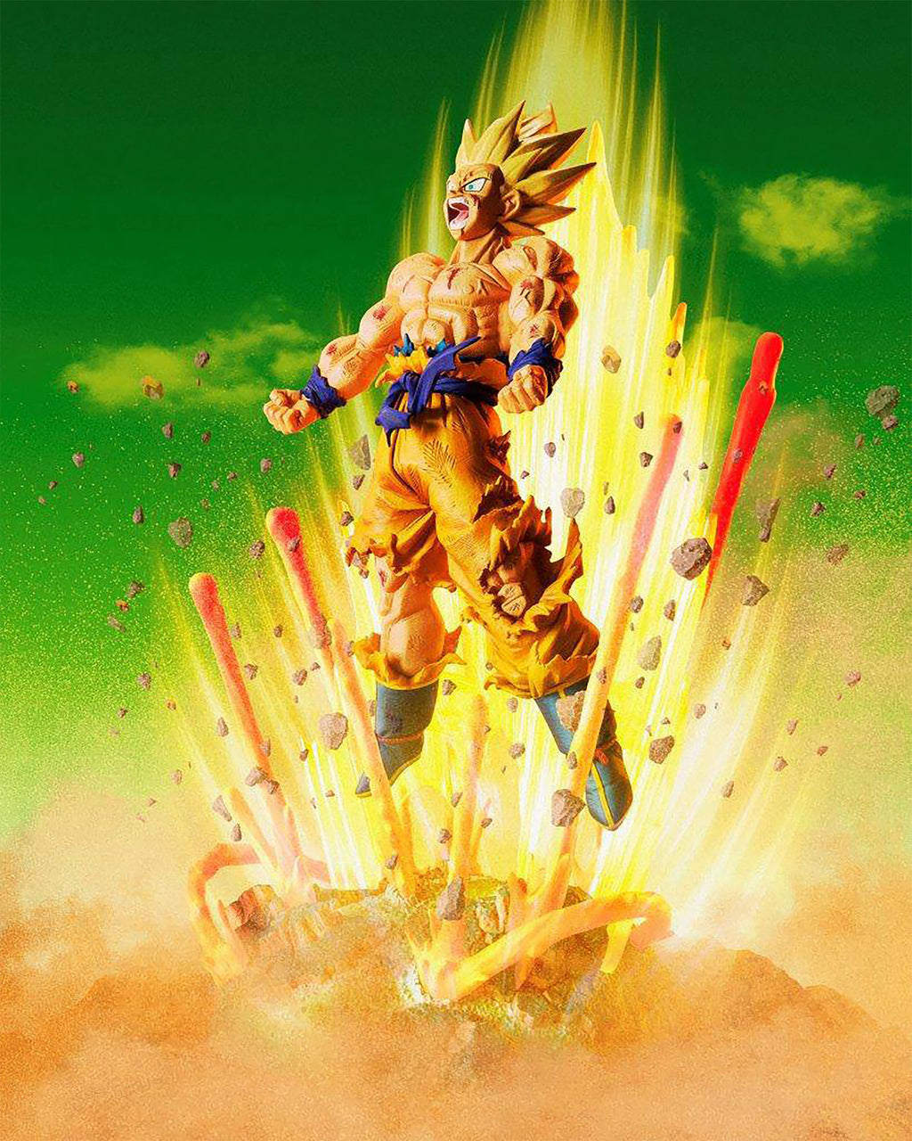 Produktbild Dragon Ball Z - Super Saiyan Son Goku Statue