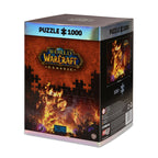 Produktbild World of Warcraft - Ragnaros Puzzle mit Logo Stoffbeutel