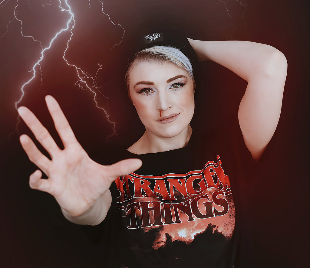 Produktbild Stranger Things - Hellfire Club Mütze schwarz