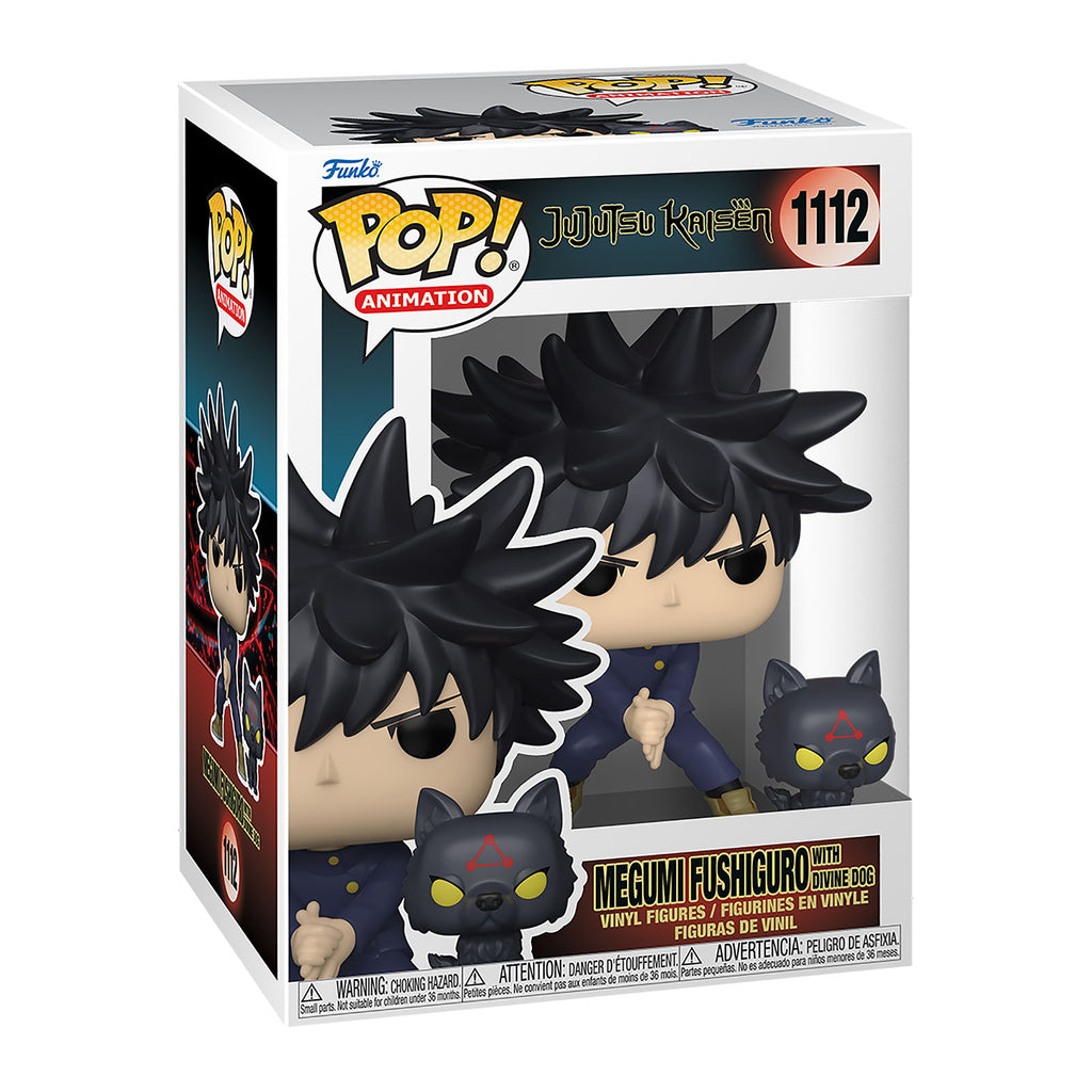Jujutsu Kaisen - Megumi mit Hund Funko Pop Figur