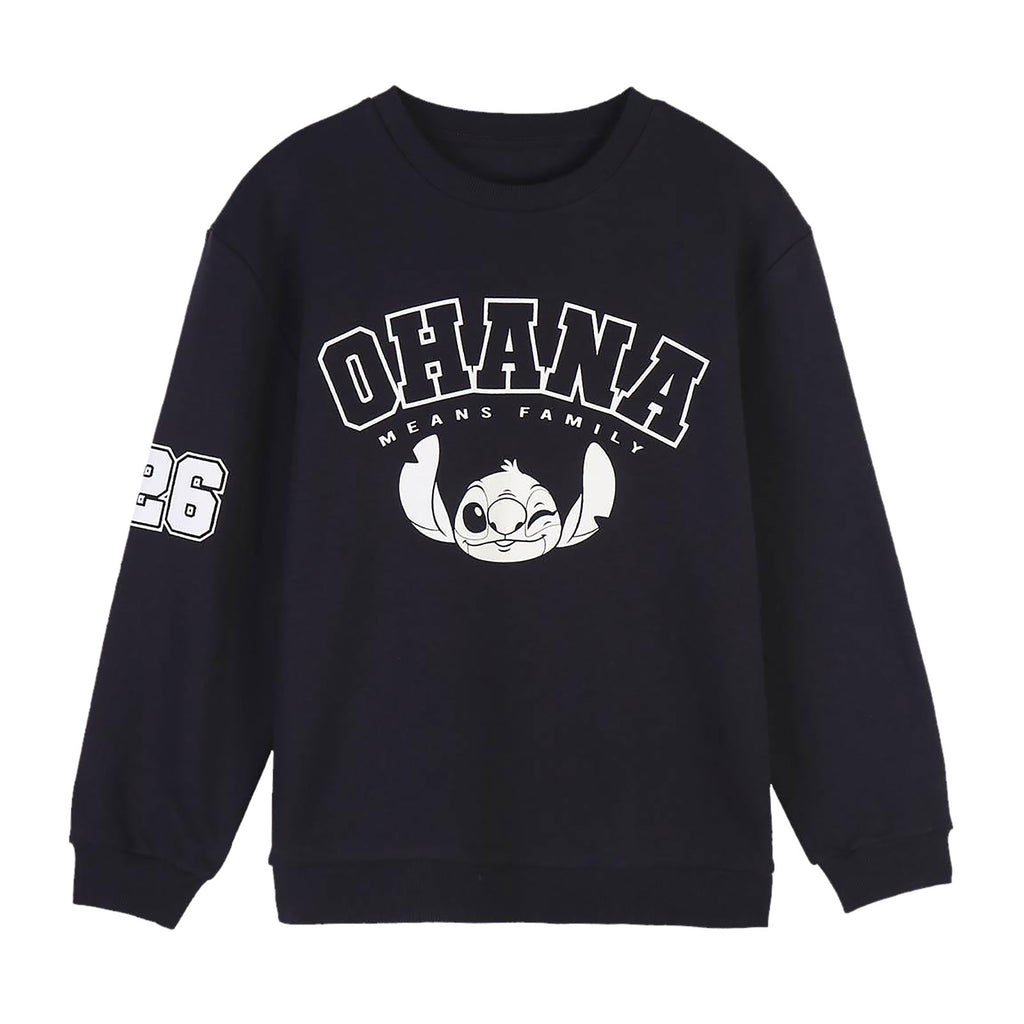 Produktbild Lilo & Stitch - Ohana Means Family Sweater schwarz