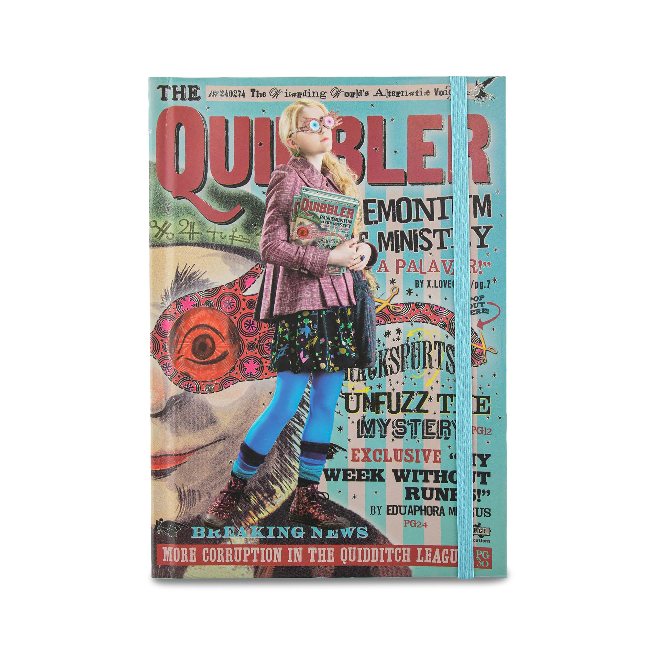 Produktbild Luna Lovegood Notizbuch A5 mit Spectrespecs - Harry Potter