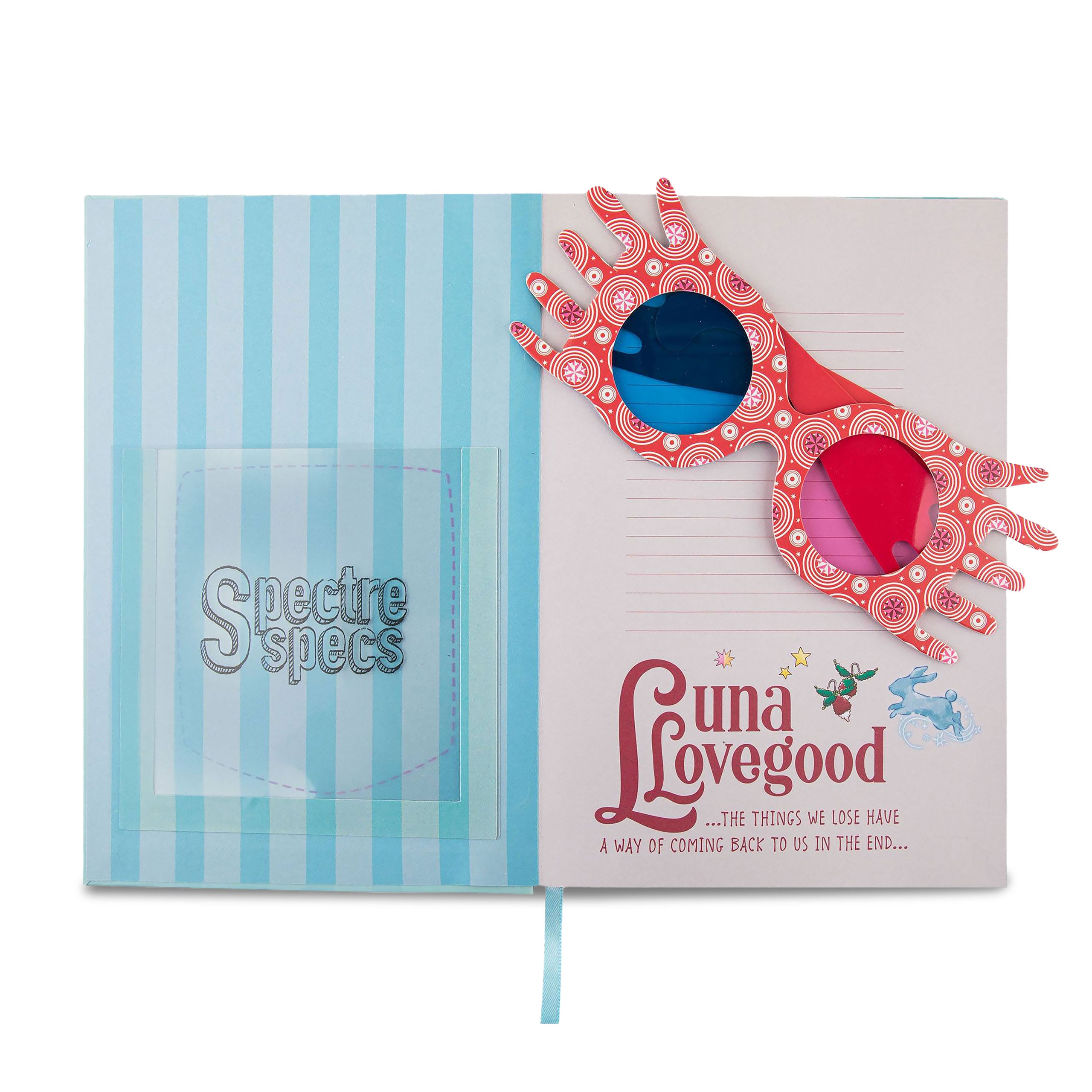 Produktbild Luna Lovegood Notizbuch A5 mit Spectrespecs - Harry Potter