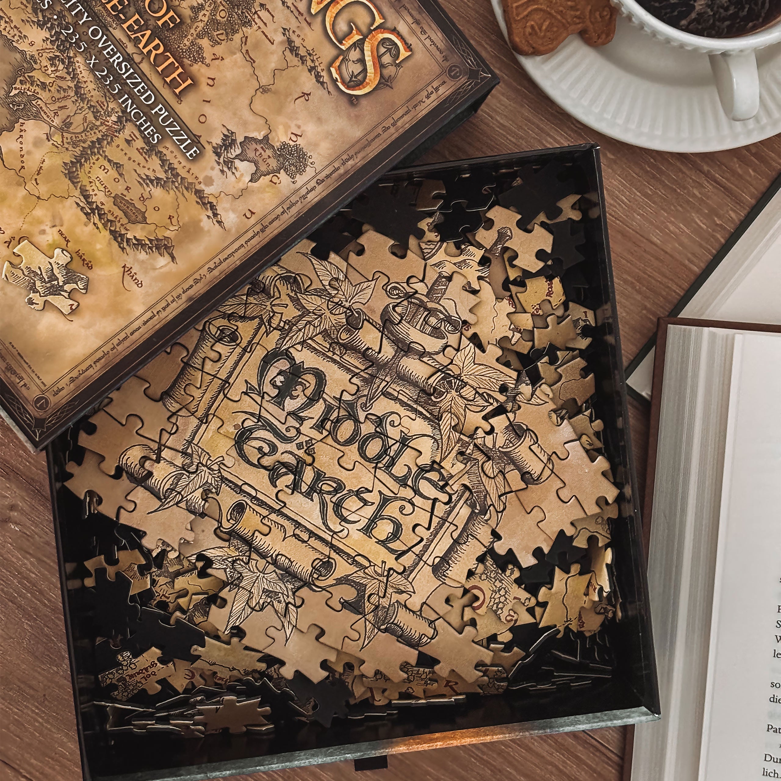 Produktbild Der Herr der Ringe - Karte von Mittelerde Puzzle
