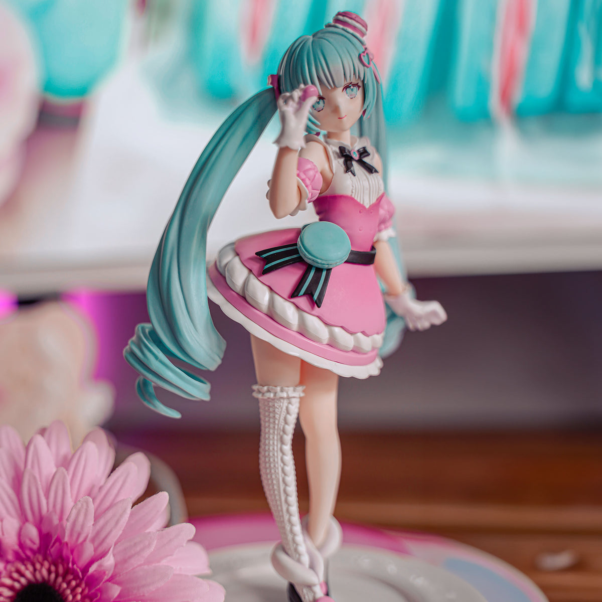 Produktbild Hatsune Miku - Sweet Sweets Series Macaroon Figur