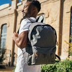 Produktbild Marvel Logo Rucksack grau