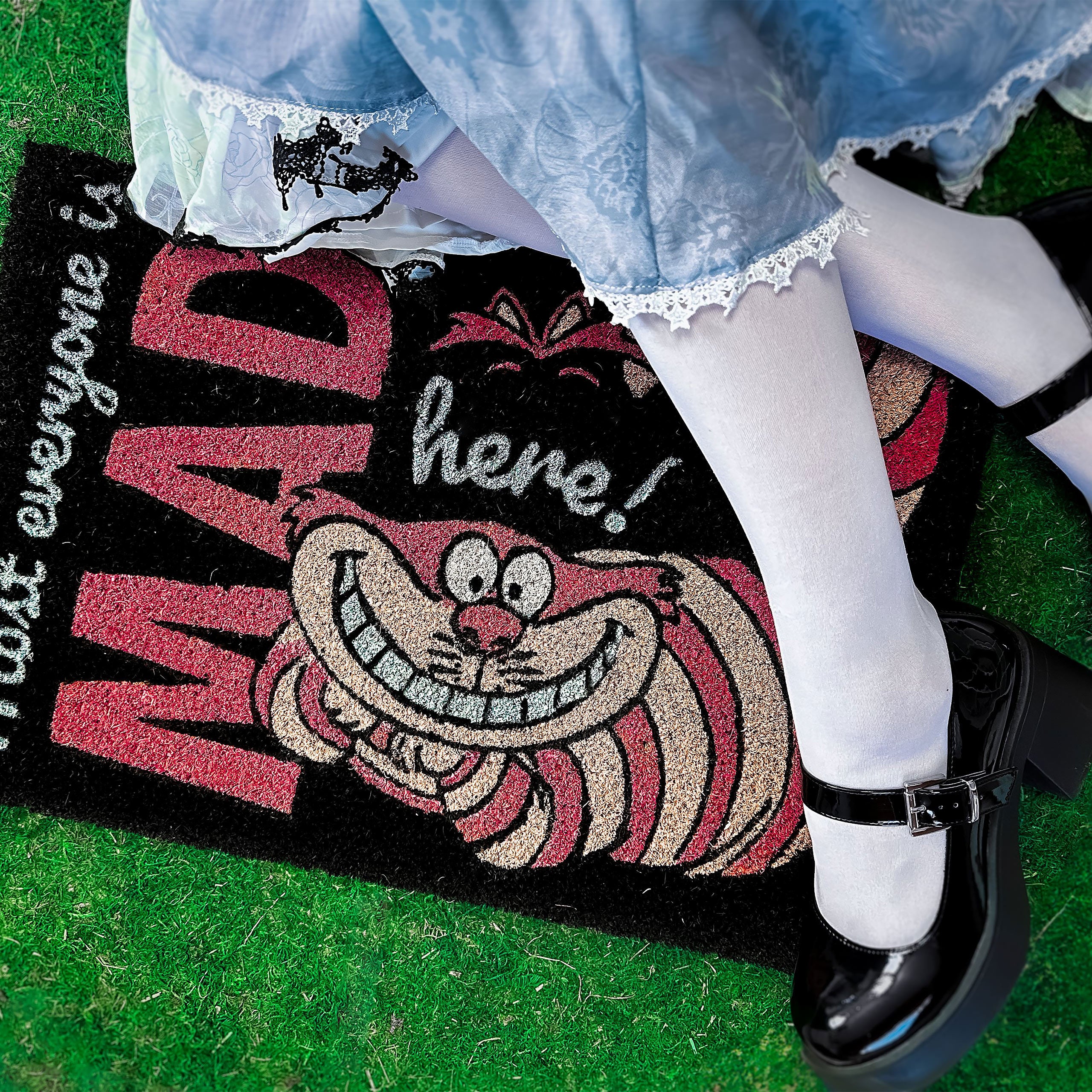 Produktbild Alice im Wunderland - Grinsekatze Fußmatte