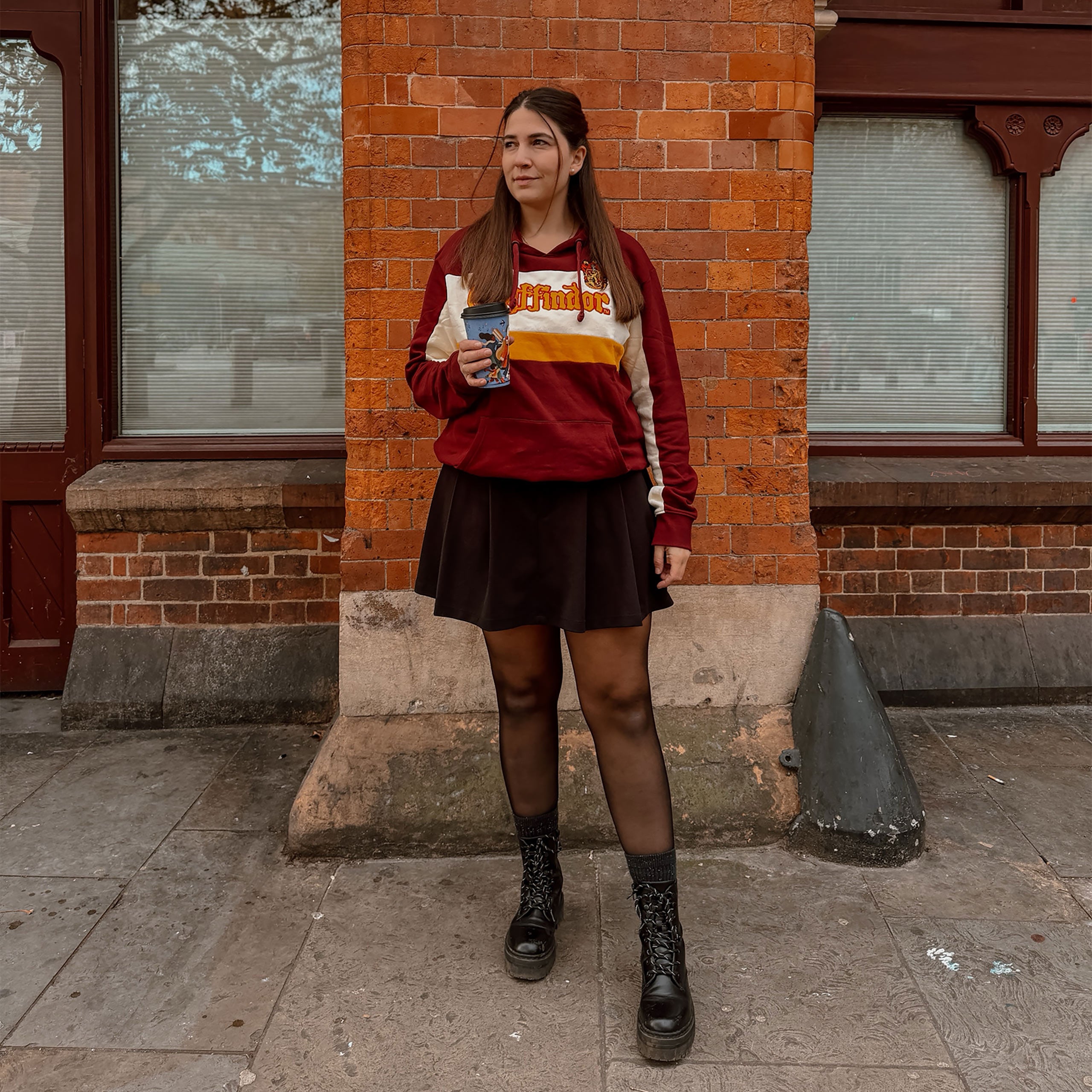 Produktbild Harry Potter - Team Gryffindor Block Hoodie
