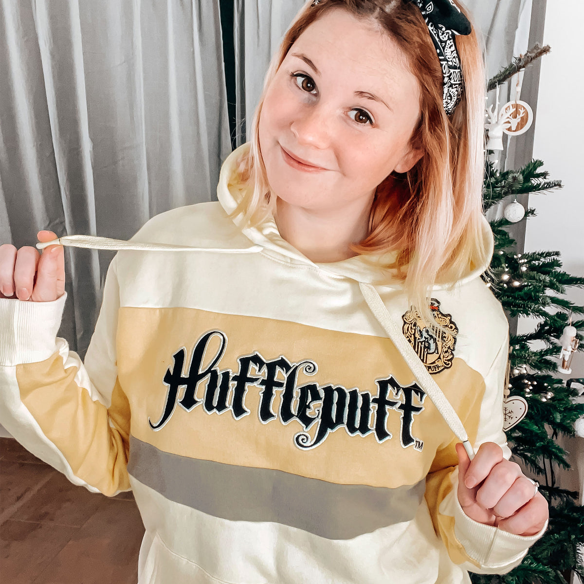 Produktbild Harry Potter - Team Hufflepuff Block Hoodie