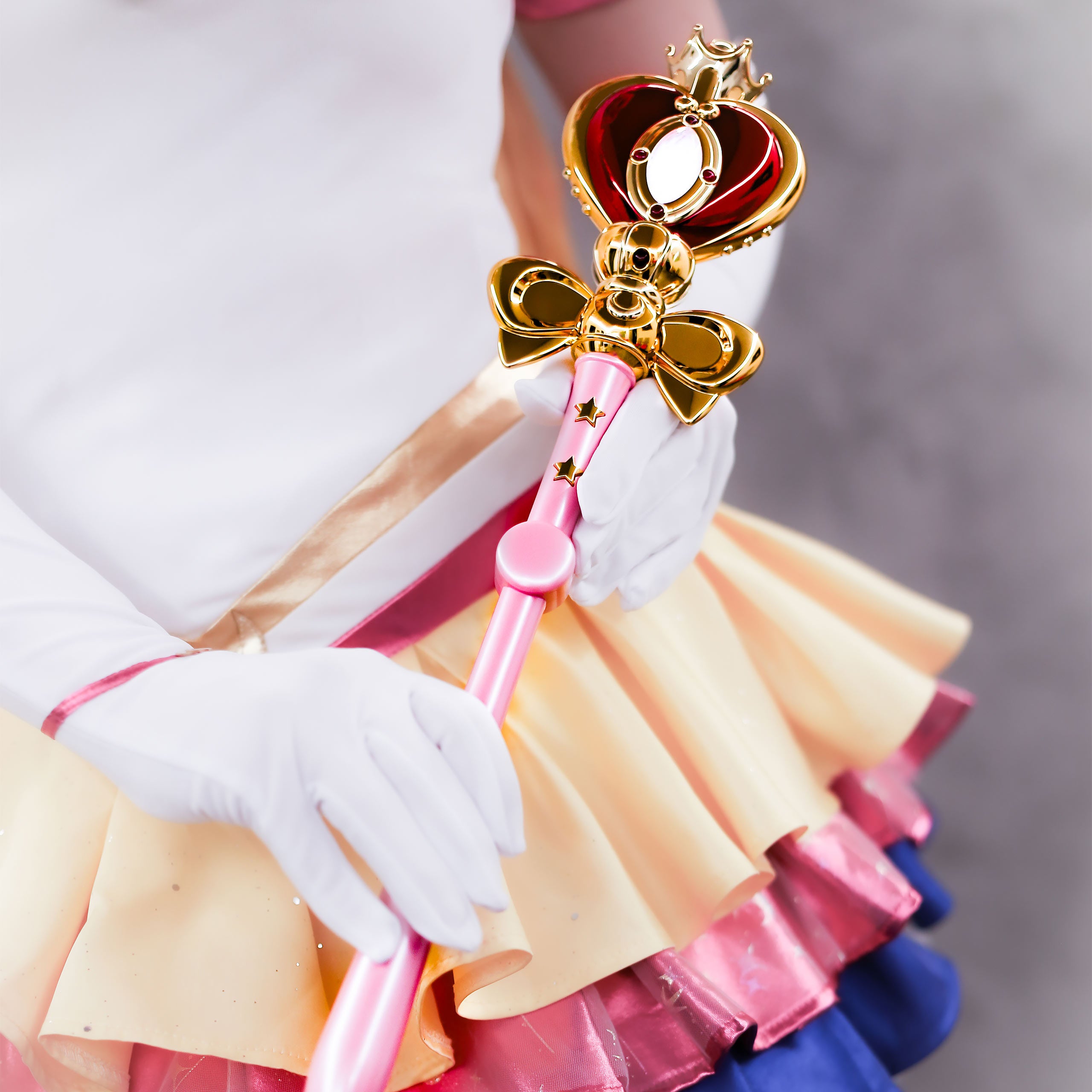 Produktbild Sailor Moon - Kosmisches Zepter der Mondherzen Replik