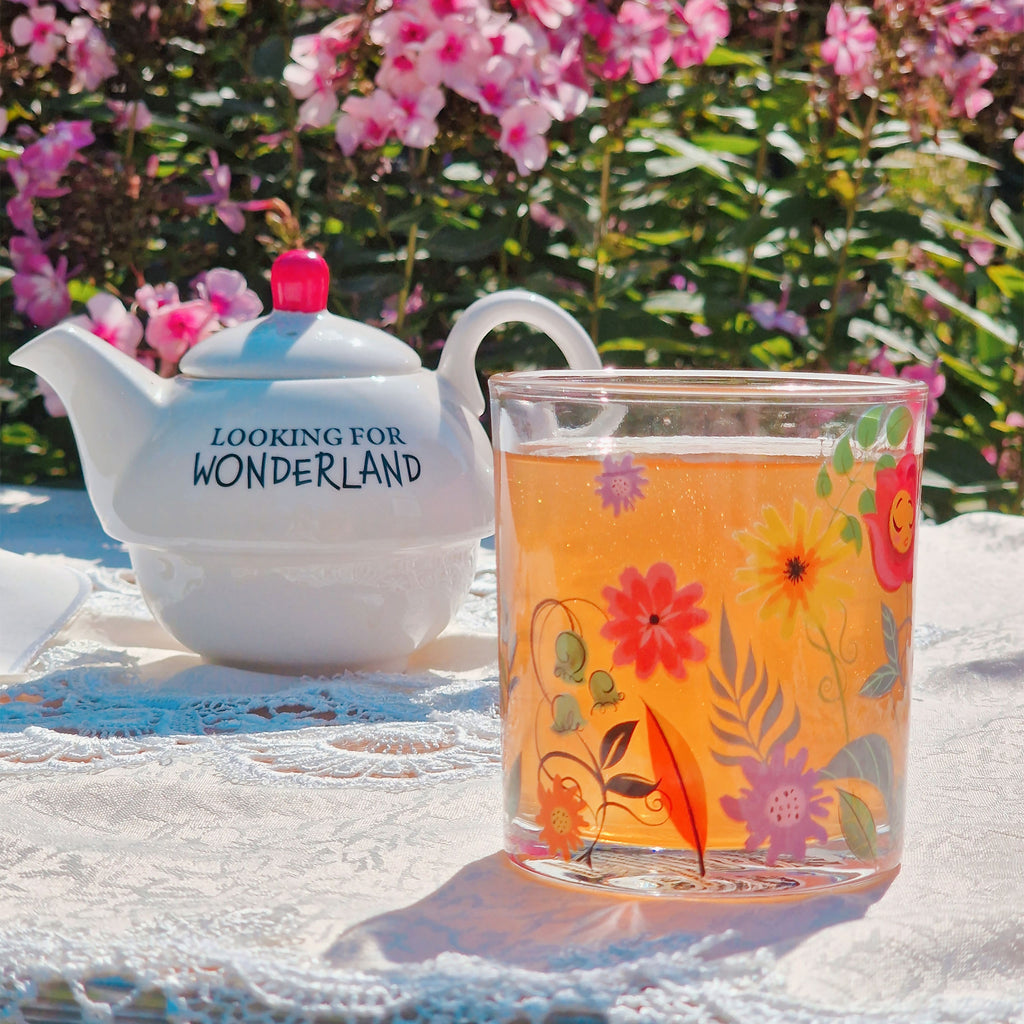 Produktbild Alice im Wunderland - Flower Gläser 2er Set