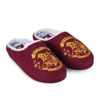 Produktbild Harry Potter - Hogwarts Wappen Plüsch Pantoffeln rot