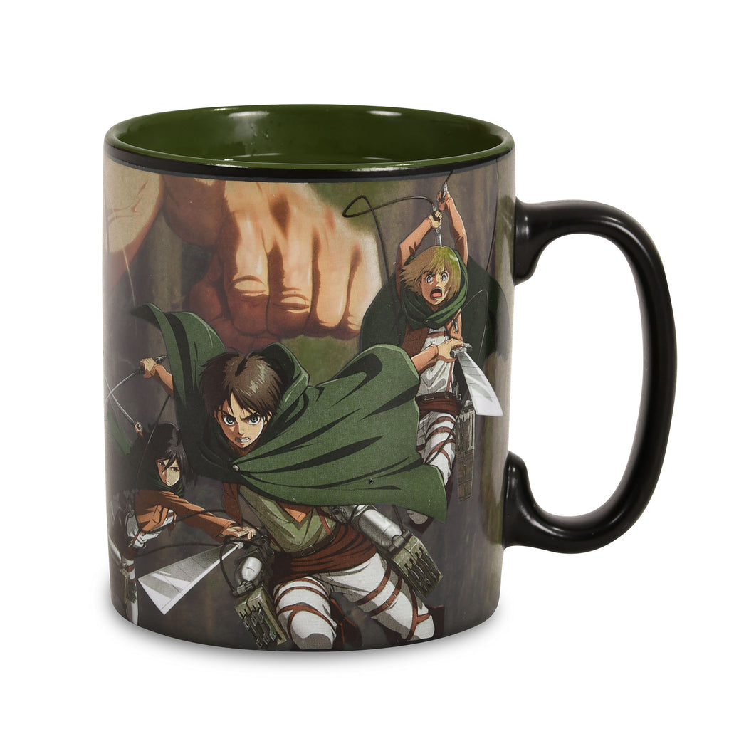 Produktbild Attack on Titan - Eren & Titan Thermoeffekt Tasse