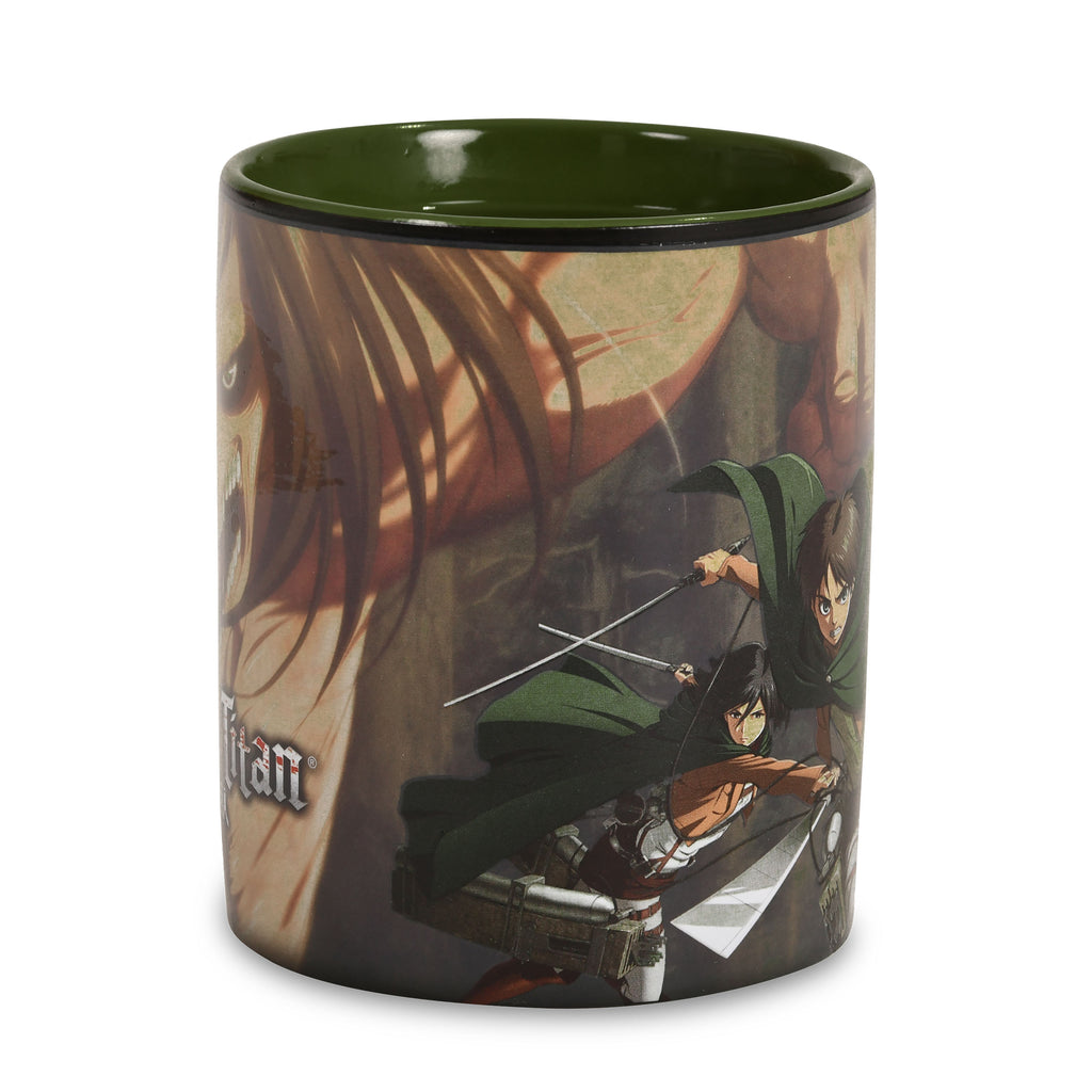 Produktbild Attack on Titan - Eren & Titan Thermoeffekt Tasse
