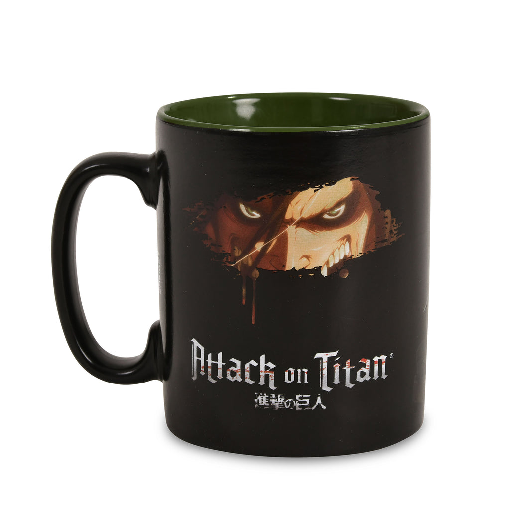 Produktbild Attack on Titan - Eren & Titan Thermoeffekt Tasse