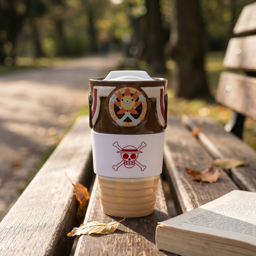 One Piece - Thousand Sunny 3D To Go Becher