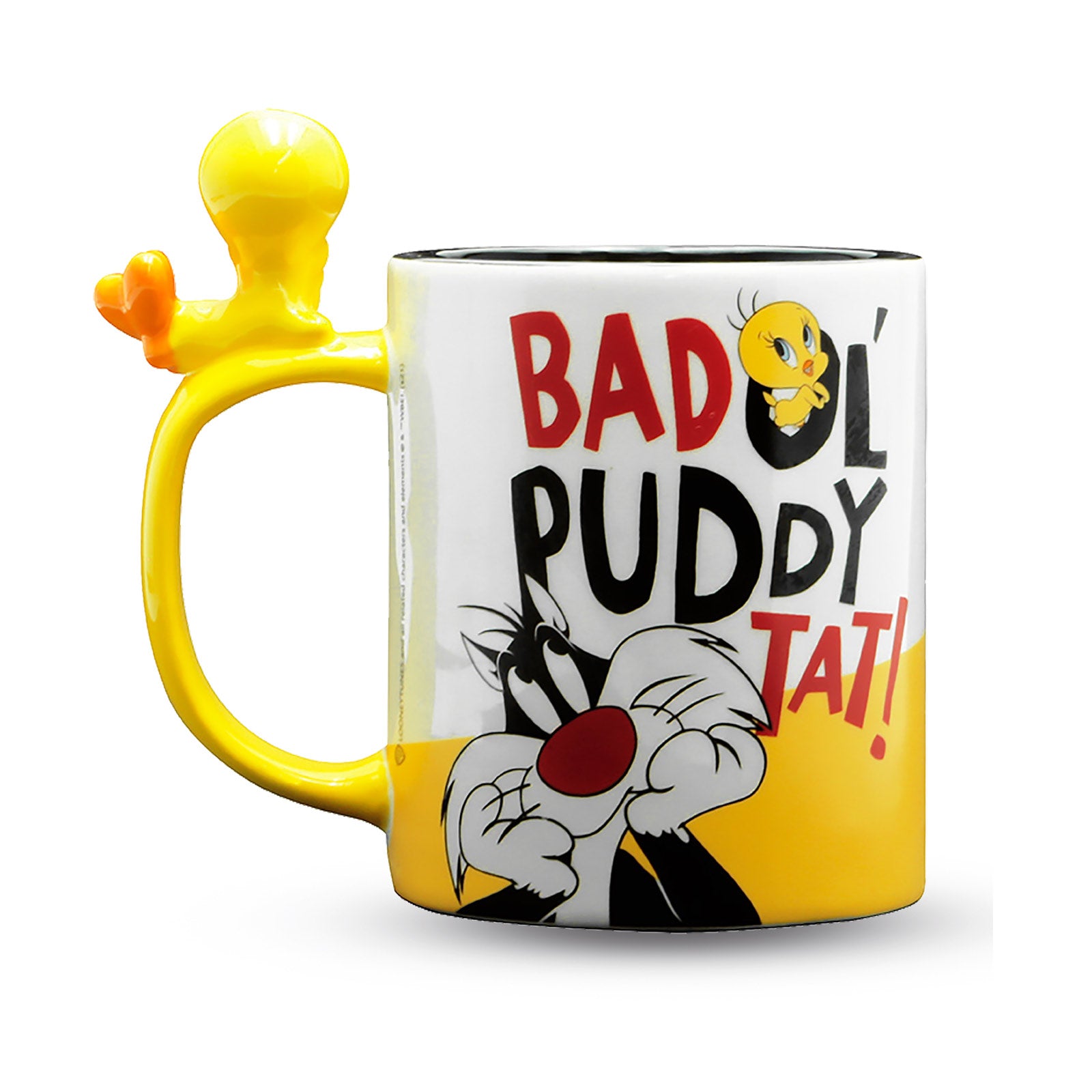 Produktbild Looney Tunes - Tweety & Sylvester Tasse mit 3D Henkel