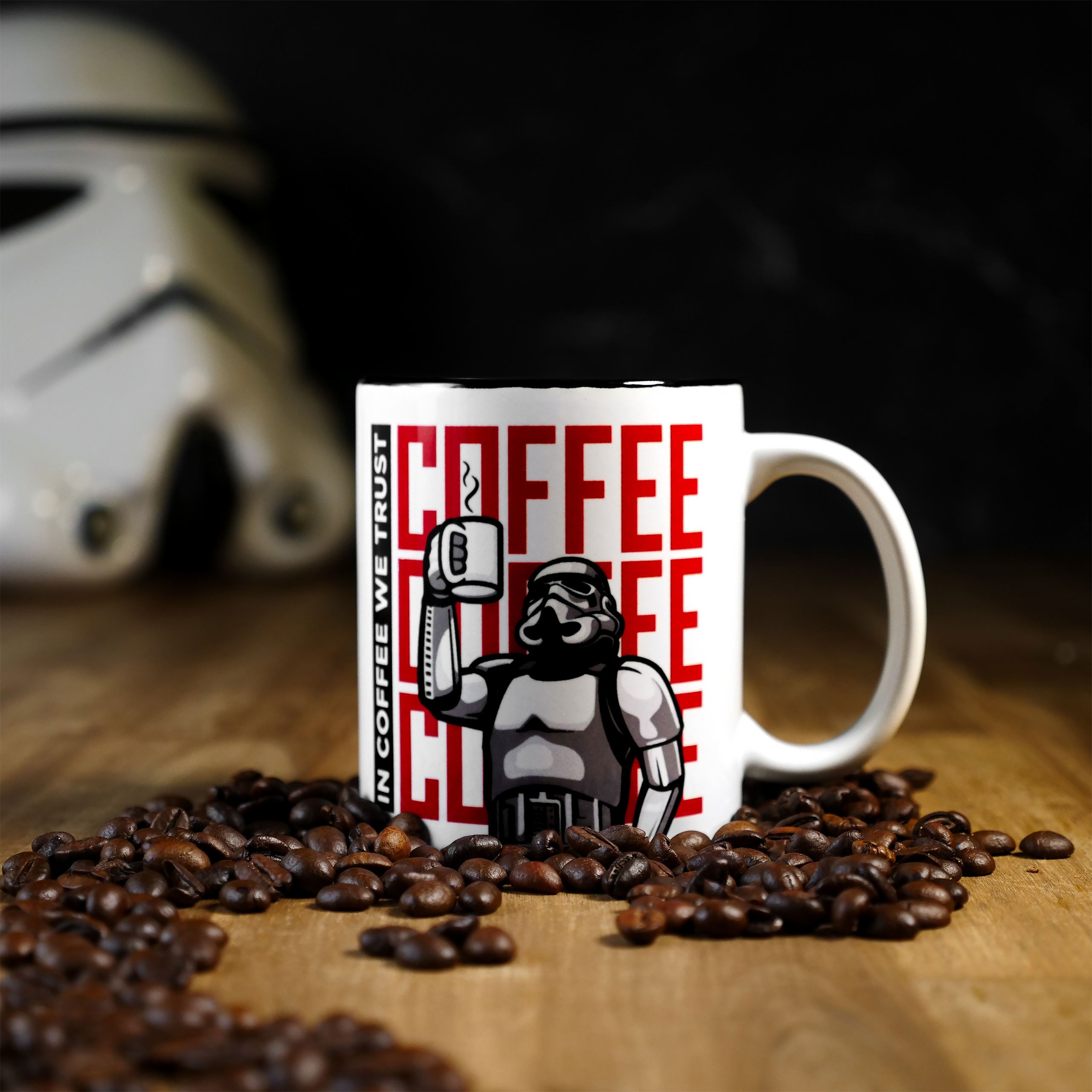 Produktbild Original Stormtrooper - In Coffee We Trust Tasse
