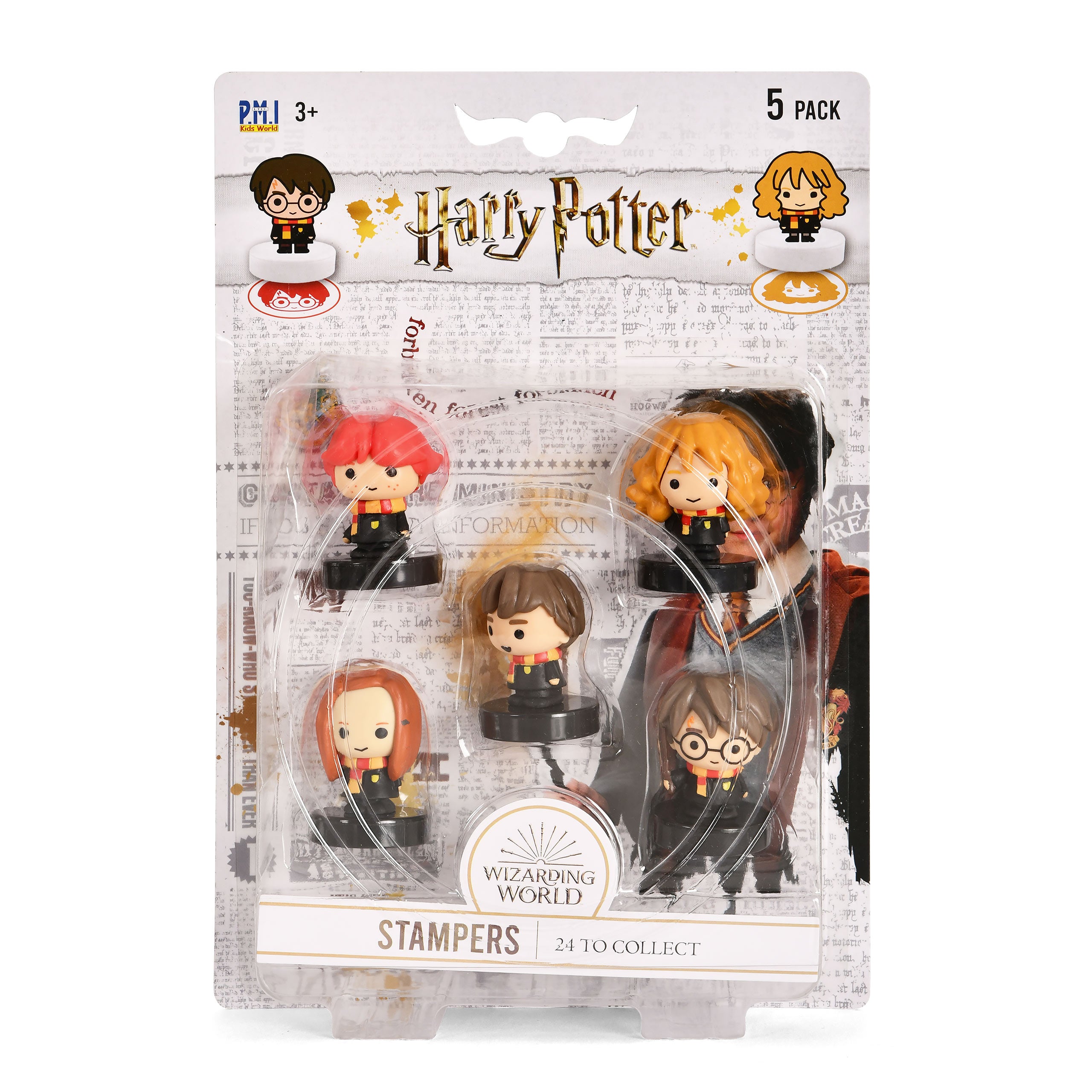 Produktbild Harry Potter - Chibi Mystery Stempel 5er Set B