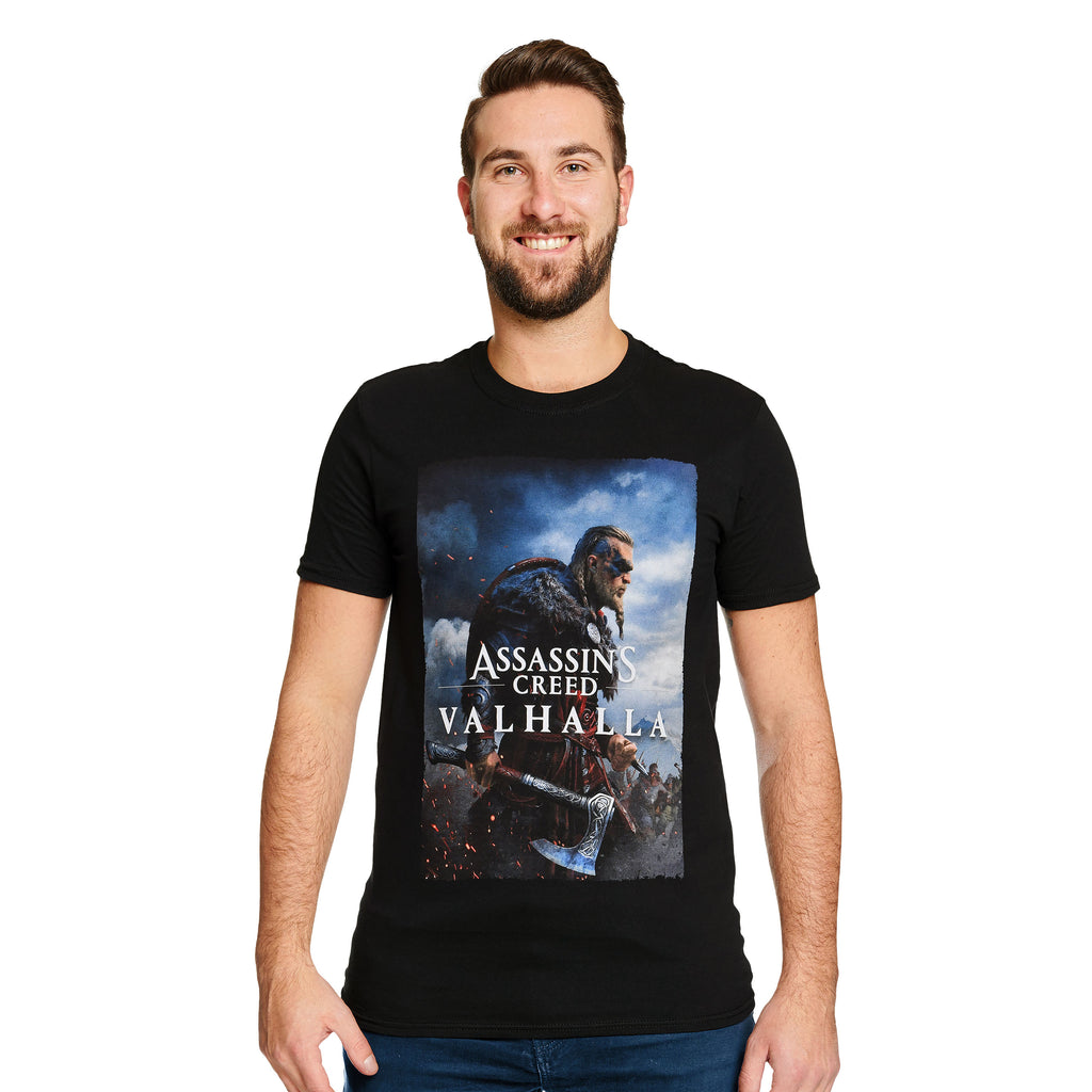 Produktbild Eivor Valhalla T-Shirt schwarz - Assassin's Creed