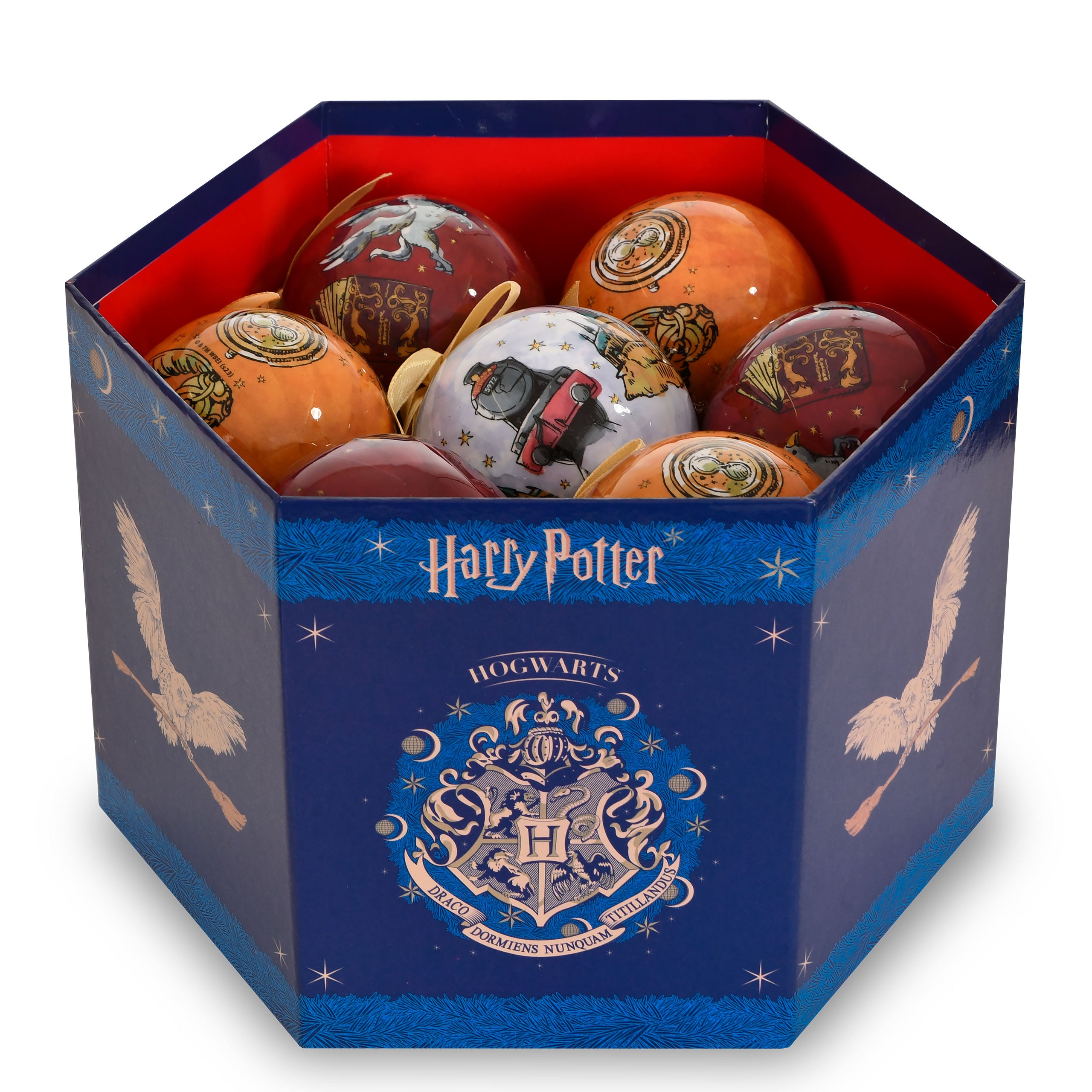 Produktbild Wizarding World Weihnachtsbaumkugeln 14tlg - Harry Potter