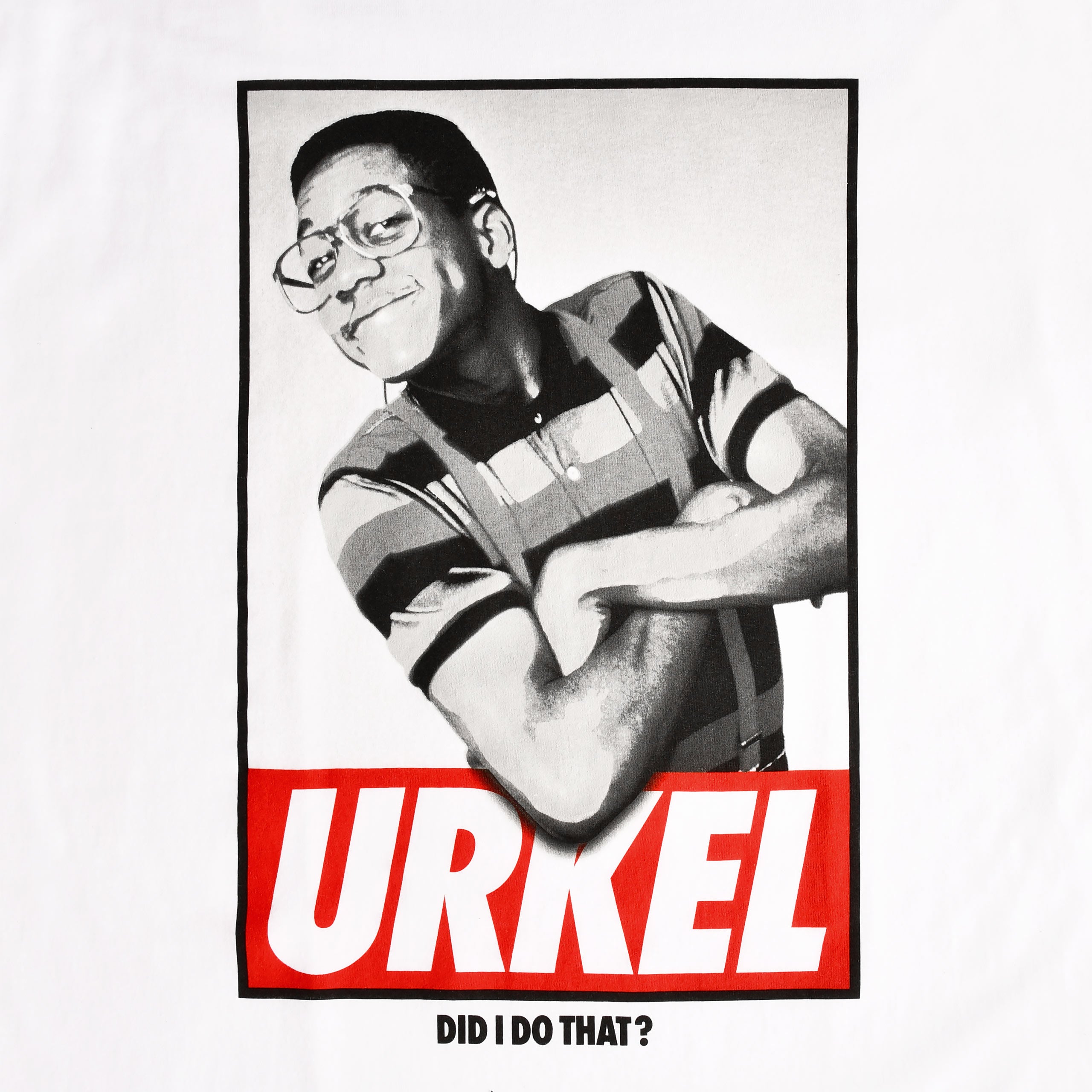 Produktbild Alle unter einem Dach - Steve Urkel T-Shirt weiß WB 100th