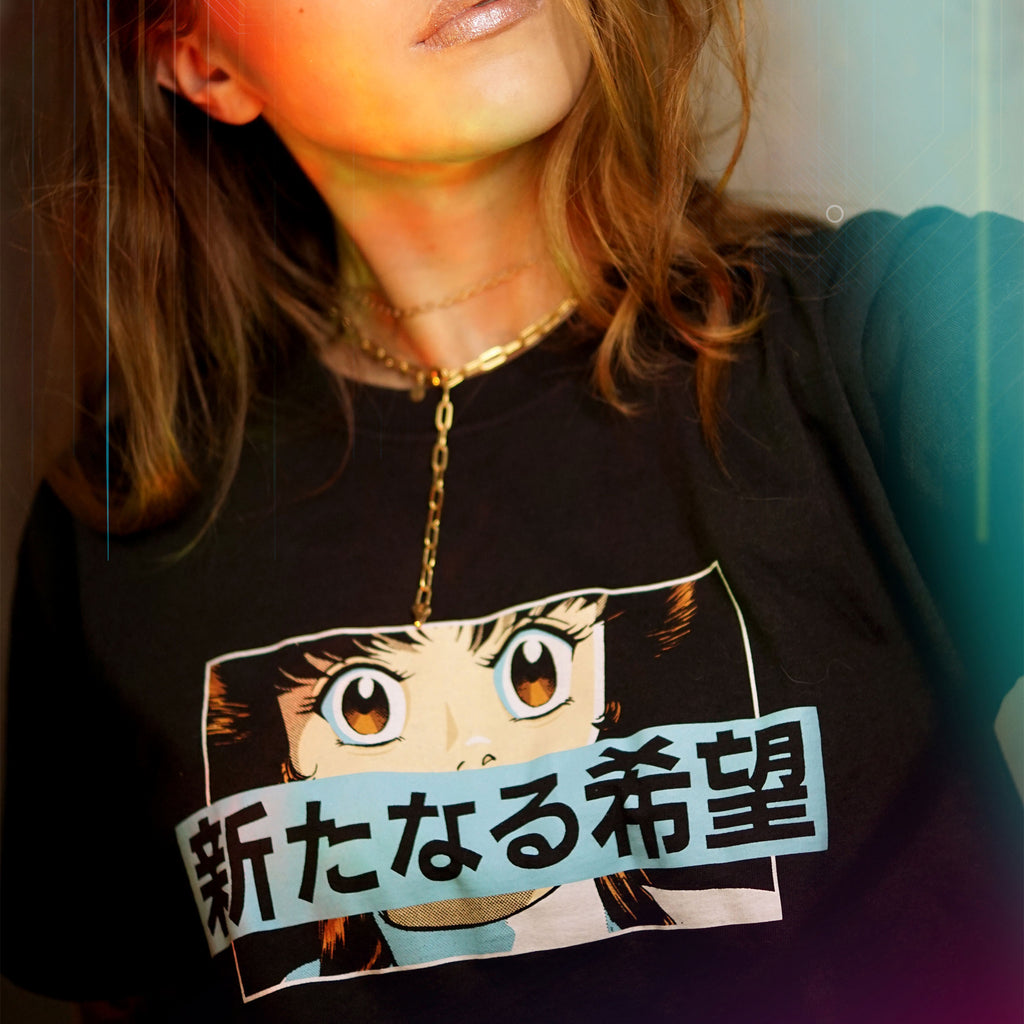Produktbild Star Wars - Manga Leia T-Shirt schwarz