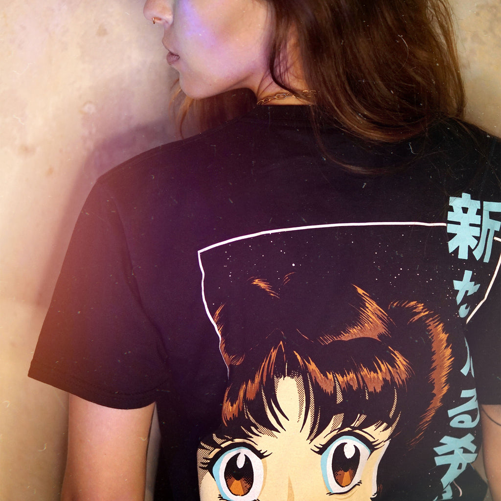 Produktbild Star Wars - Manga Leia T-Shirt schwarz